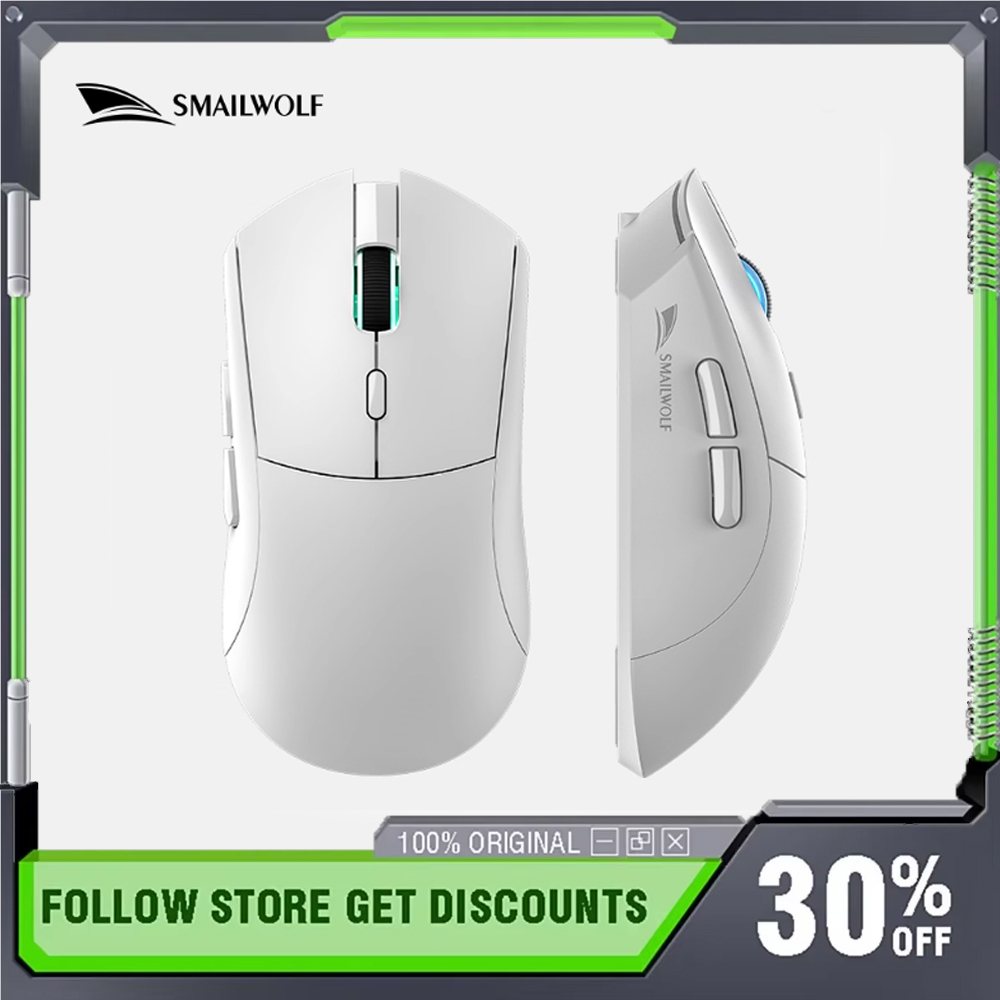 Esports Gaming Business - SMAILWOLF RS7 Mouse da gioco Bluetooth