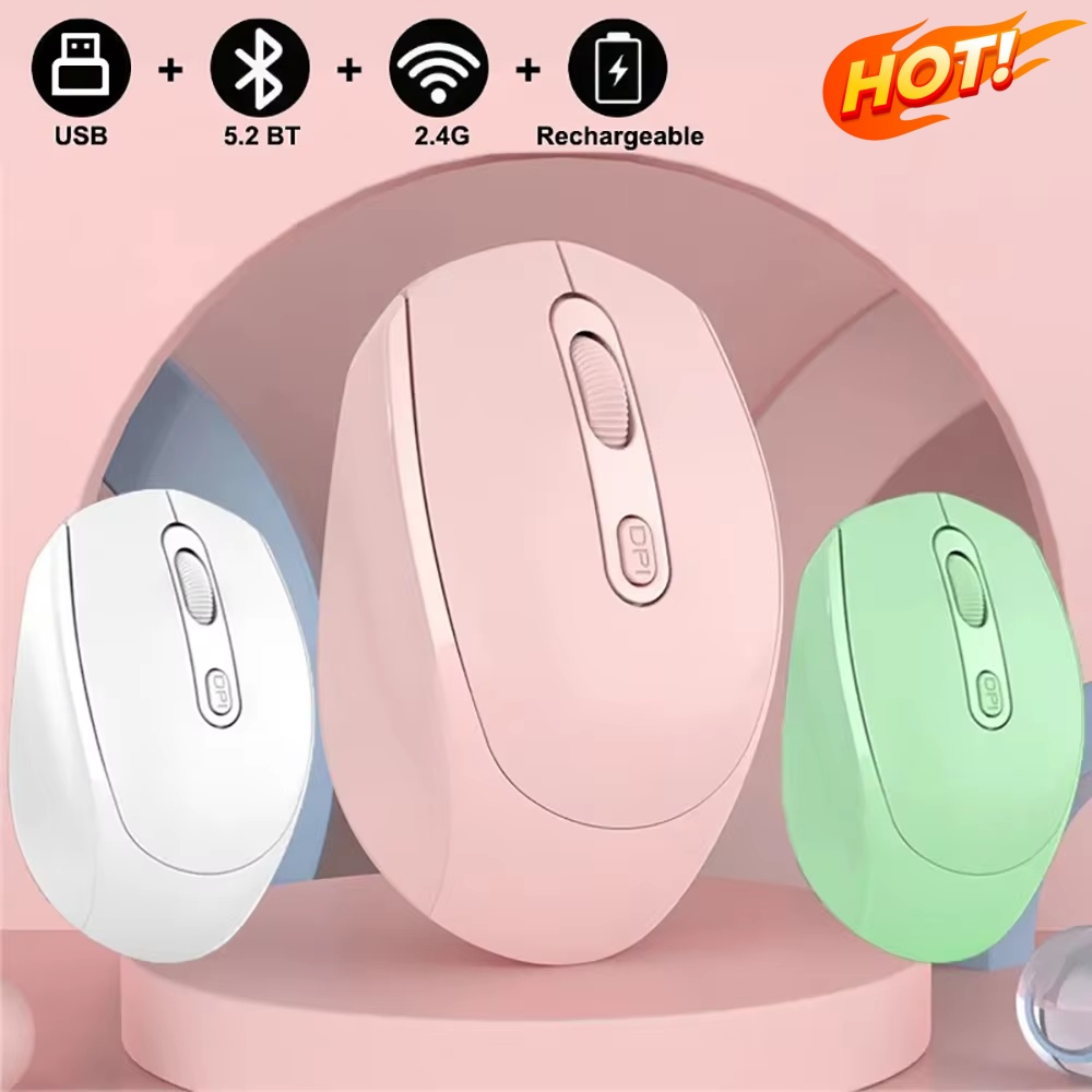 Esports Gaming Business - Nuovo Mouse Wireless Ricaricabile Silenzioso 2.4G