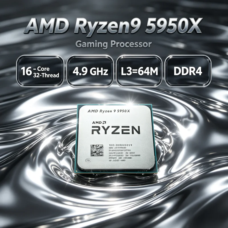 AMD Ryzen 9 5950X DDR4 3.4 GHz - Amd Cpu Ryzen 9 recensione e prezzo