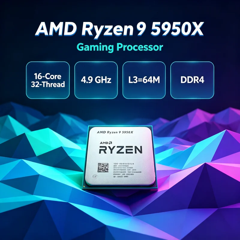 AMD Ryzen 9 5950X CPU da Gamin - Amd Cpu Ryzen 9 recensione e prezzo