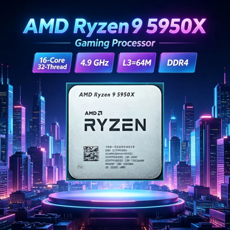AMD Ryzen 9 5950X 105W CPU da  - Amd Cpu Ryzen 9 recensione e prezzo
