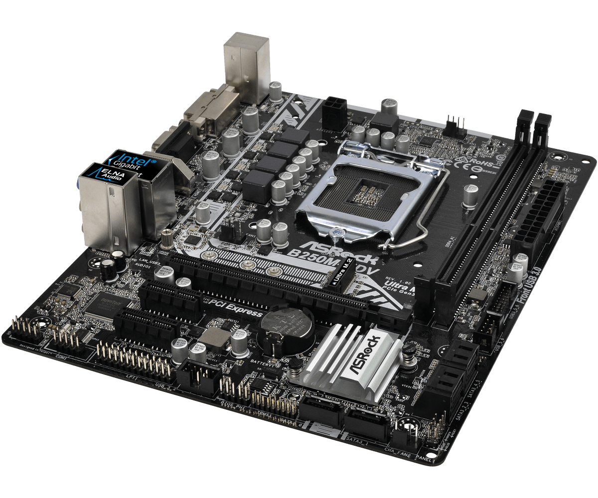 Scheda madre ASRock B250M-HDV  - Intel Cpu Core I5 recensione e prezzo