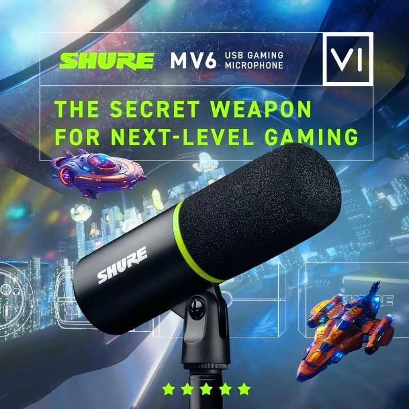 Microfono Shure MV6 per Stream - Esports Gaming Live recensione e prezzo