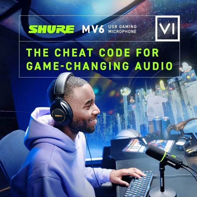 Microfono Shure MV6 per Stream - Esports Gaming Live recensione e prezzo